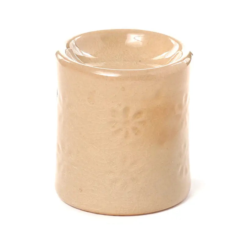 Eden Small Embossed Flower Oil Burner