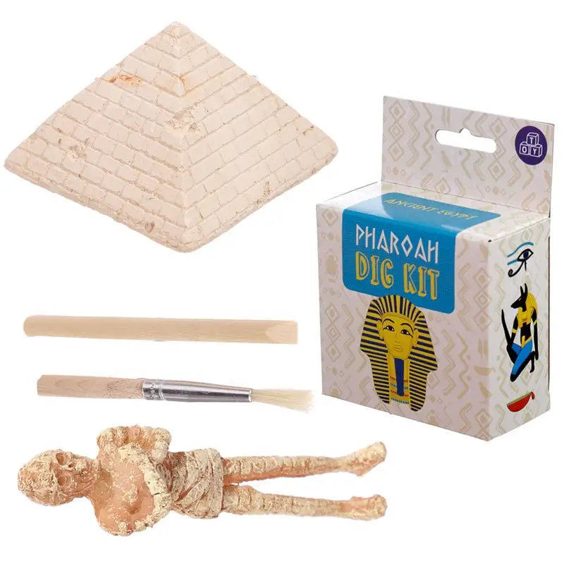 Egyptian Mummy & Pyramid Dig it Out Kit - Novelty Toys