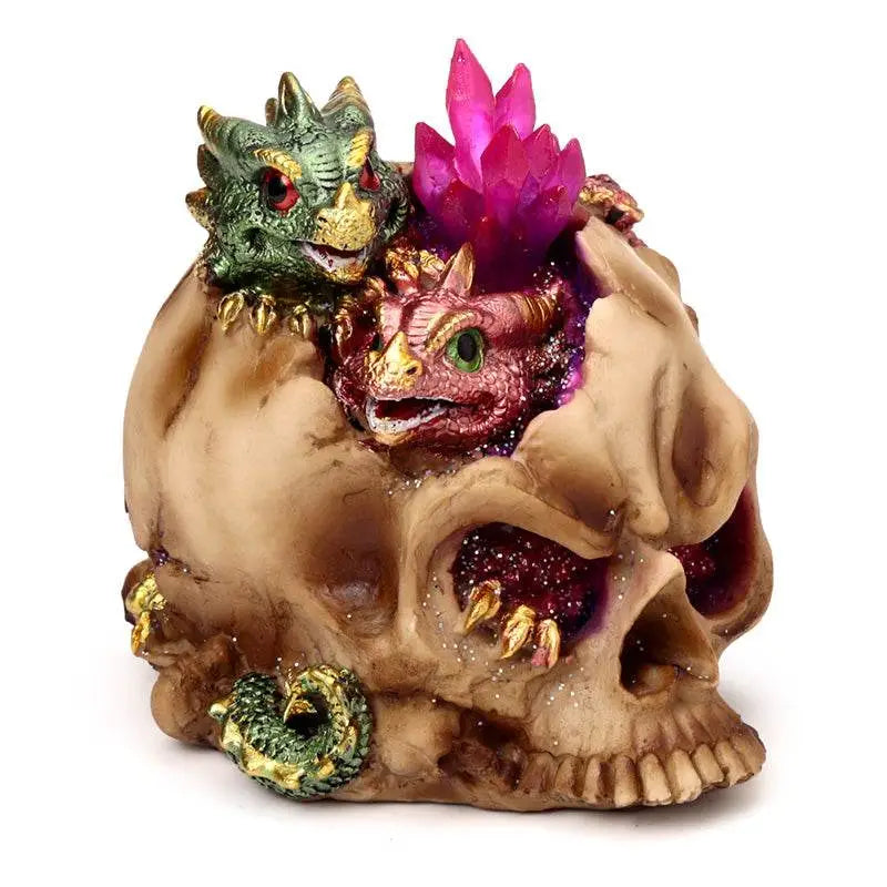 Elements Baby Dragon LED Crystal Skull - Dragon Gifts