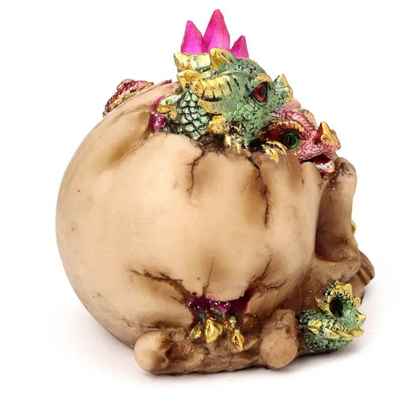 Elements Baby Dragon LED Crystal Skull - Dragon Gifts