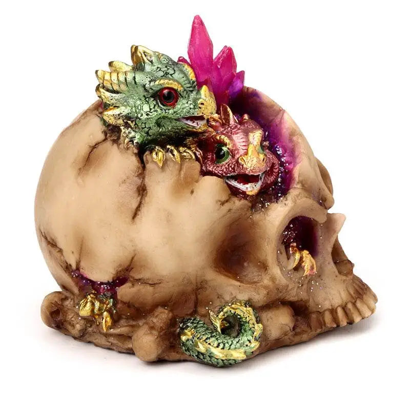 Elements Baby Dragon LED Crystal Skull - Dragon Gifts