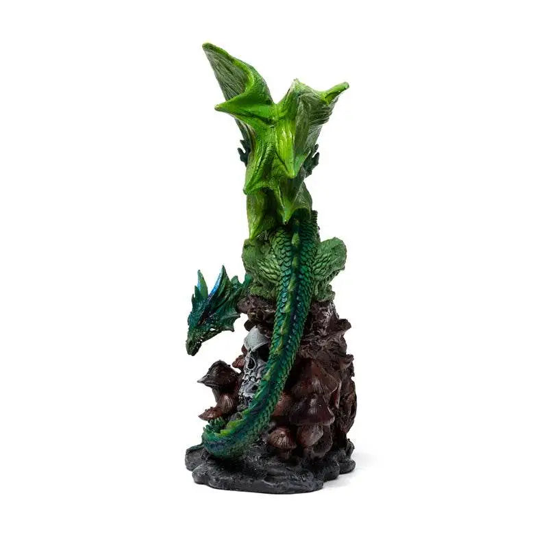 Enchanted Nightmare Emerald Spirit of the Forest Skull Dragon - Dragon Gifts