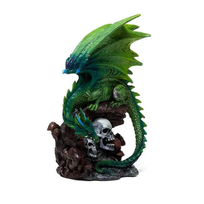 Enchanted Nightmare Emerald Spirit of the Forest Skull Dragon - Dragon Gifts