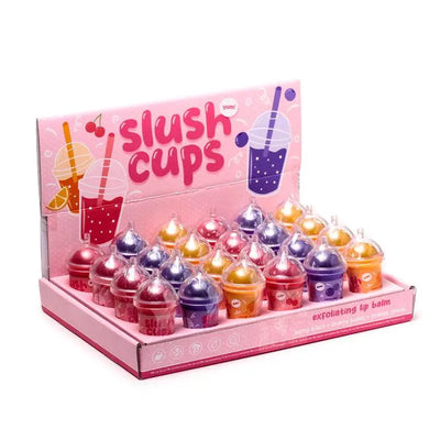Exfoliating Lip Balm in a Slushy Cup Holder - Lip Balm & Lip Gloss