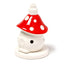 Fairy Toadstool House Ceramic Incense Cone Burner - Incense Burners & Ash Catchers