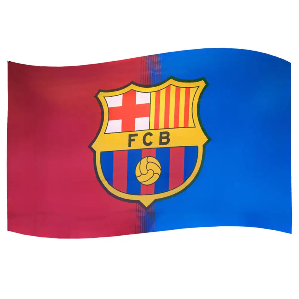 FC Barcelona Crest Flag