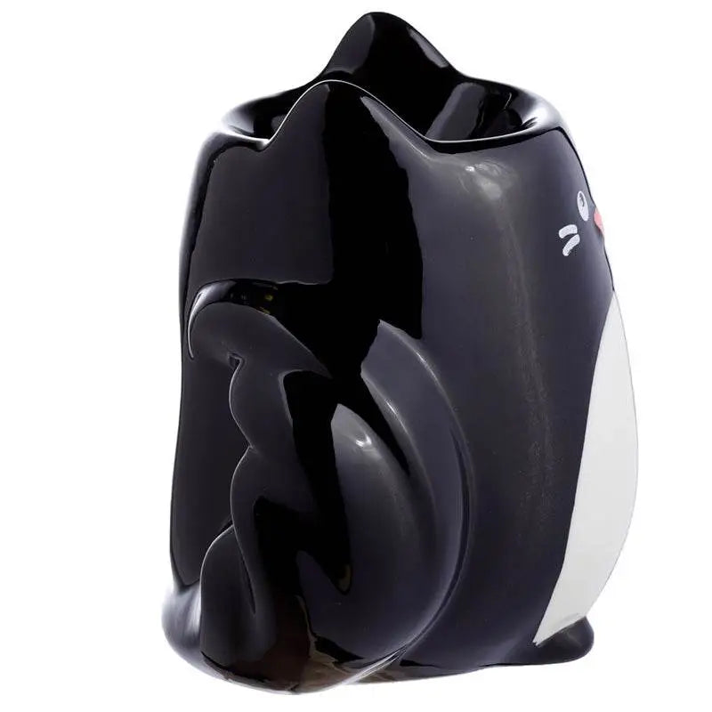 Feline Fine Cat Shaped Ceramic Oil Burner - Oil Burners & Wax Melt Burners