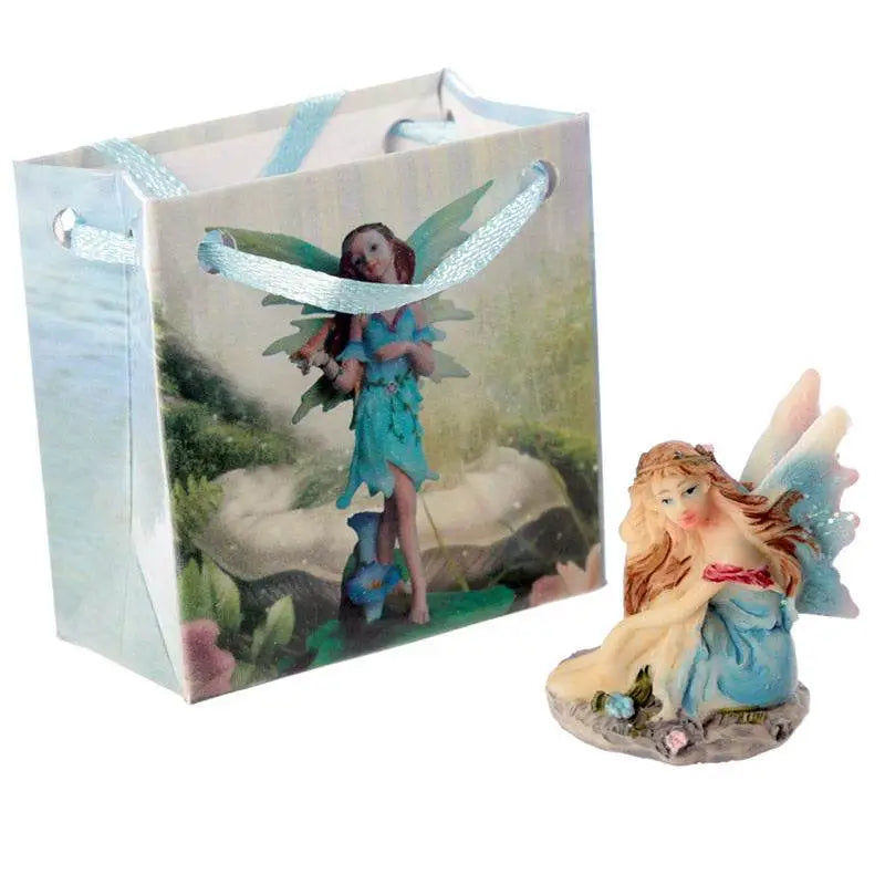 Flower Fairy in a Mini Gift Bag - Fairy Gifts & Figurines