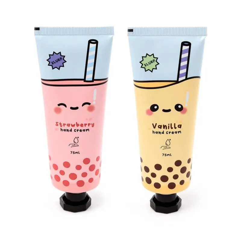 Foodiemals Bubble Tea Moisturising Hand Cream 75ml - Lip Balm & Lip Gloss