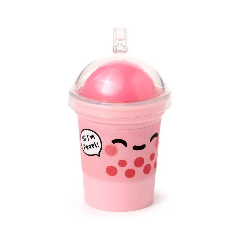 Foodiemals Lip Balm in a Bubble Tea Shaped Holder - Lip Balm & Lip Gloss