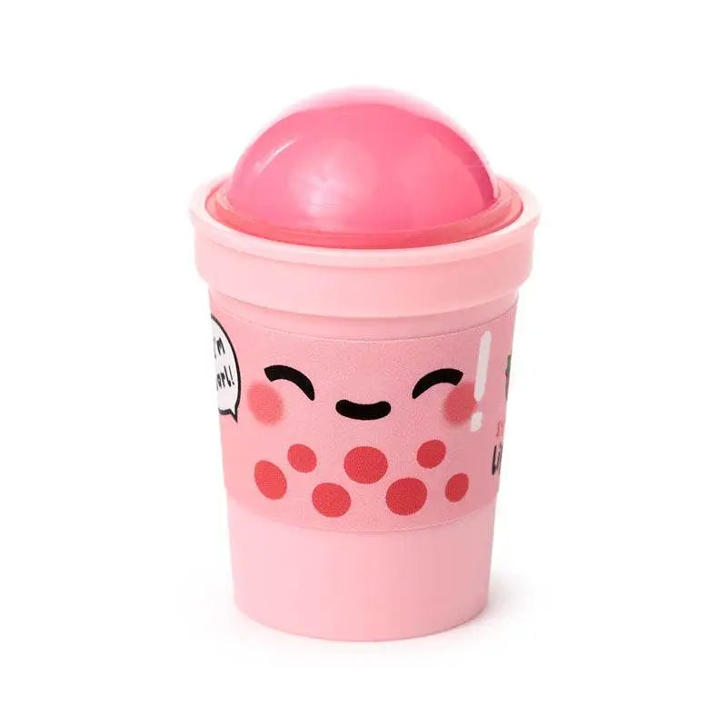 Foodiemals Lip Balm in a Bubble Tea Shaped Holder - Lip Balm & Lip Gloss
