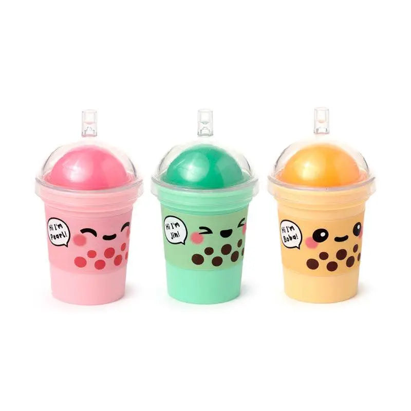 Foodiemals Lip Balm in a Bubble Tea Shaped Holder - Lip Balm & Lip Gloss