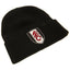 Fulham FC Black Cuff Beanie
