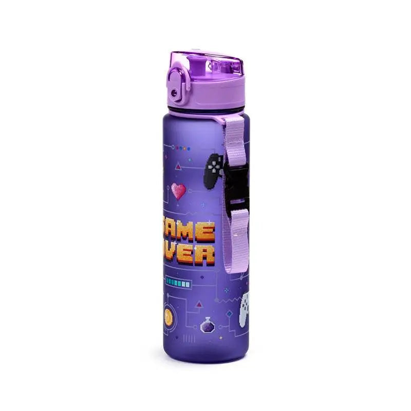 Game Over Pop Top 600ml Shatterproof Bottle - Water Bottles & Flasks