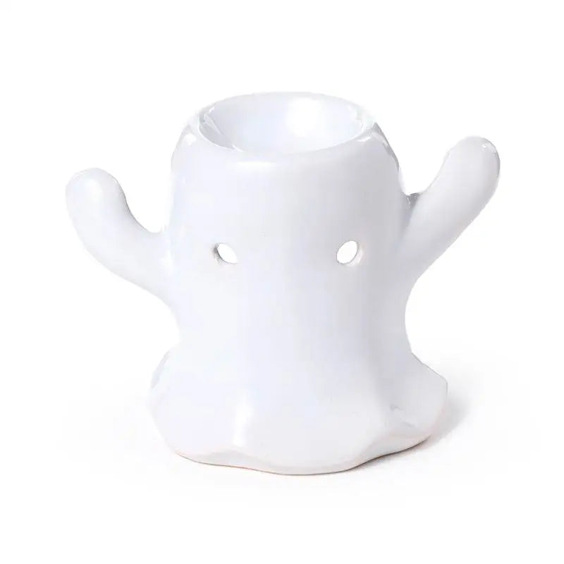 Ghost Shaped Ceramic Oil & Wax Melt Burner - Halloween Gifts & Decorations
