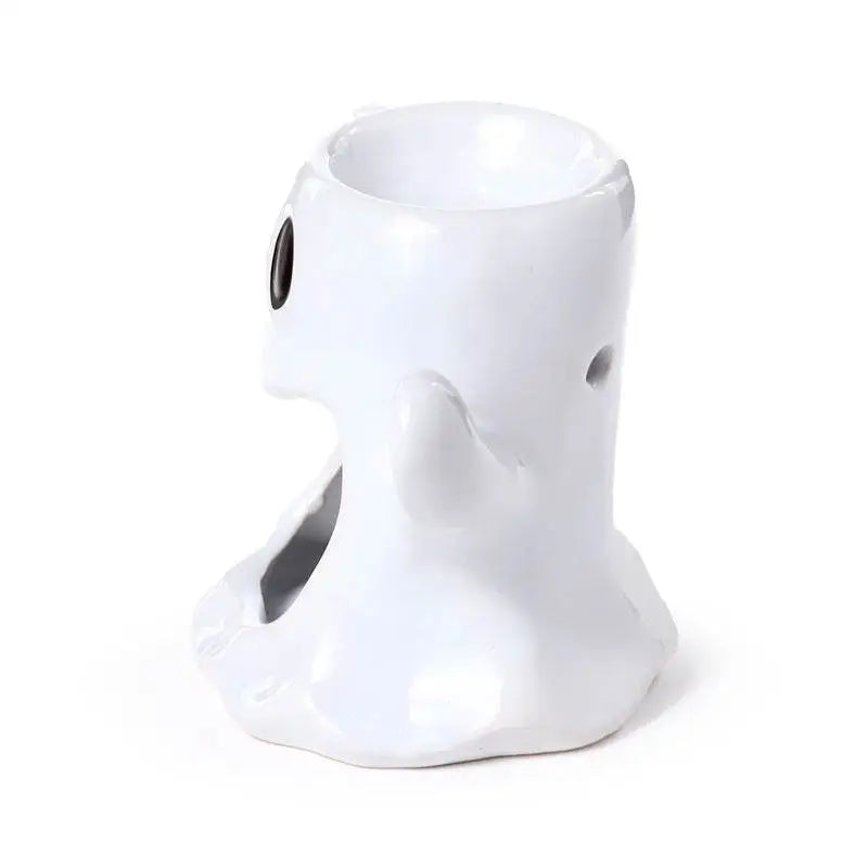 Ghost Shaped Ceramic Oil & Wax Melt Burner - Halloween Gifts & Decorations