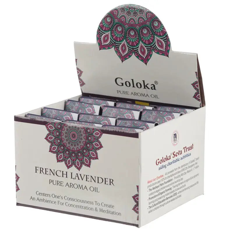 Goloka Aroma Oil French Lavender 10ml - Fragrance Oils