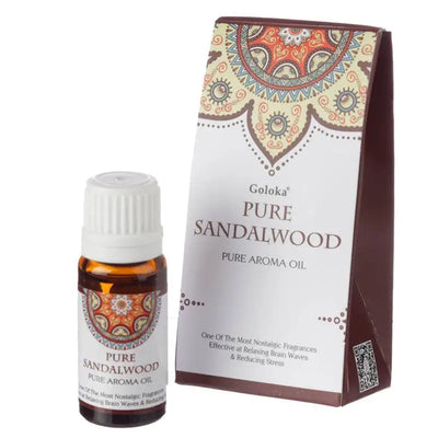 Goloka Aroma Oil Sandalwood 10ml - Fragrance Oils