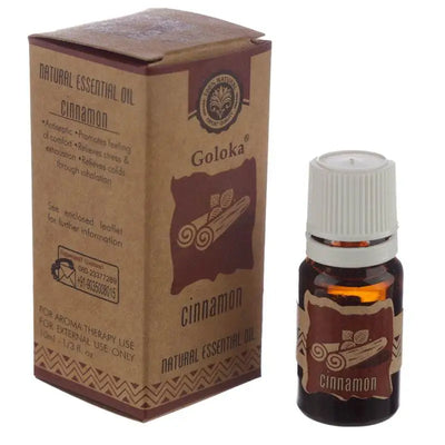 Goloka Cinnamon Natural Essential Oil 10ml - Natural Essential Oils