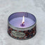 Goloka Lavender Wax Candle Tin - Candles & Candle Holders