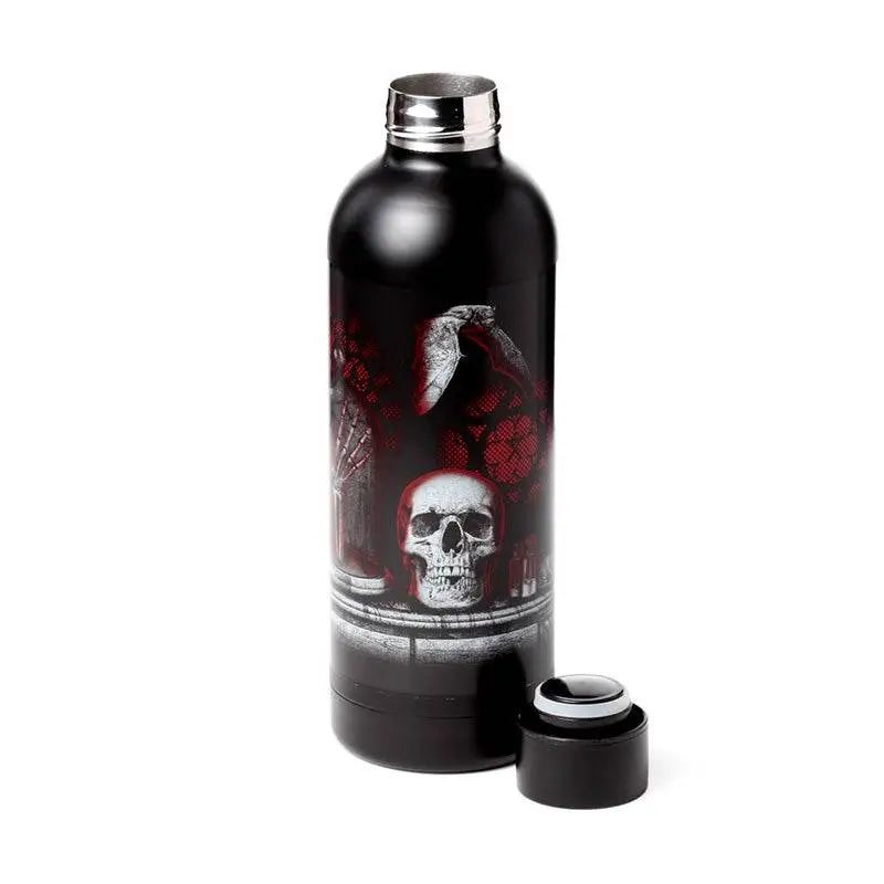 Gothica Hot & Cold Drinks Bottle 530ml - Gothic Fantasy Skulls & Skeletons