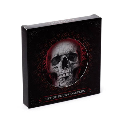 Gothica Set of 4 Cork Coasters - Gift Arch