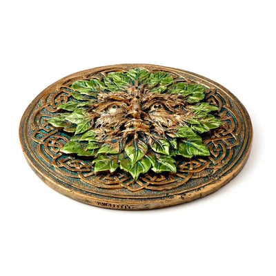 Greenman Round Ashcatcher Incense Burner - Incense Burners & Ash Catchers