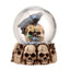 Gruesome Skull Snow Globe with Animals - Gothic Fantasy Skulls & Skeletons