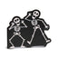 Halloween Skeleton Pack of 12 3ply Paper Party Napkins - Kitchen Decorations & Accessories