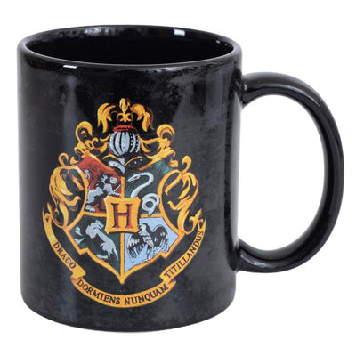Harry Potter Colourful Crest Mug & Coaster Set - Gift Arch