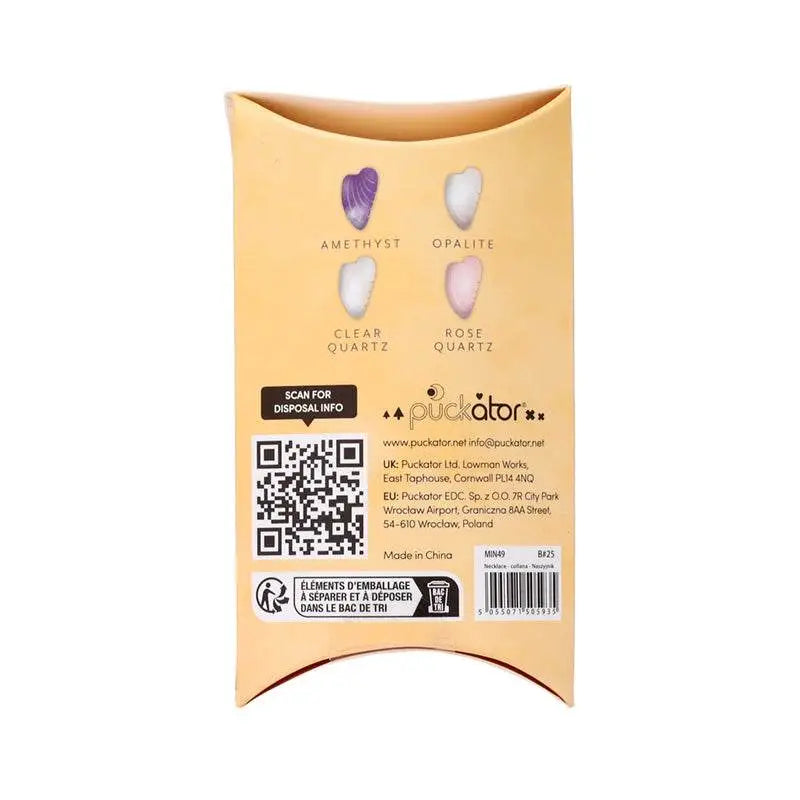 Healing Stone Gemstone Angel Wing Shaped Pendant - Angels & Cherubs