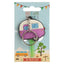 Home is Where You Park It Caravan PVC Key Cover Keyring - Keyrings & Key Chains