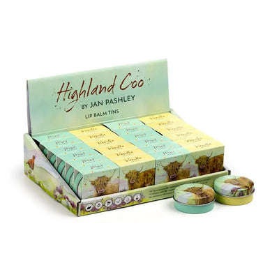 Jan Pashley Highland Coo Lip Balm in a Tin - Lip Balm & Lip Gloss
