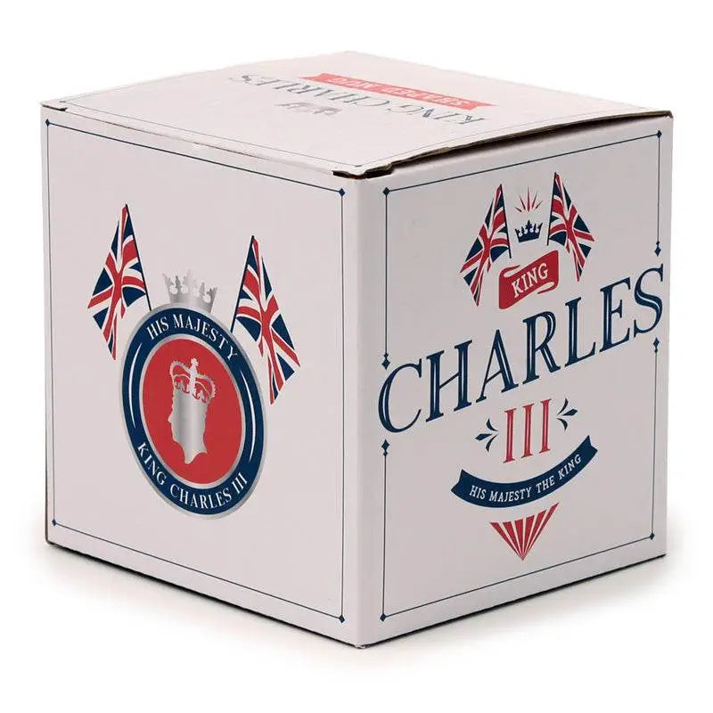 King Charles III Ceramic Head Shaped Mug - Mugs & Coffee Cups