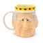 King Charles III Ceramic Head Shaped Mug - Mugs & Coffee Cups
