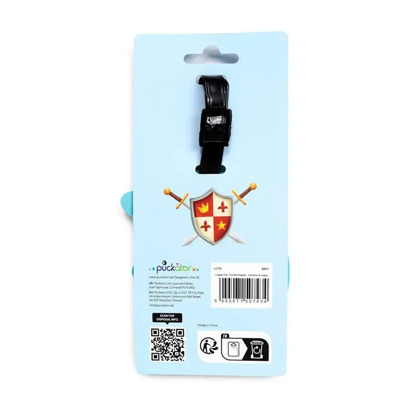 Knights & Dragons Dragon PVC Luggage Tag - Knight & Princess Gifts