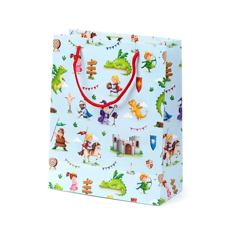 Knights & Dragons Gift Bag Large - Knight & Princess Gifts
