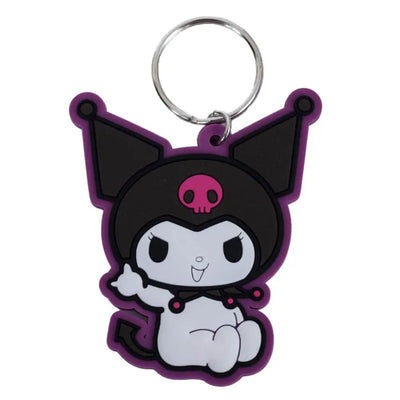Kuromi Rocking PVC Keyring