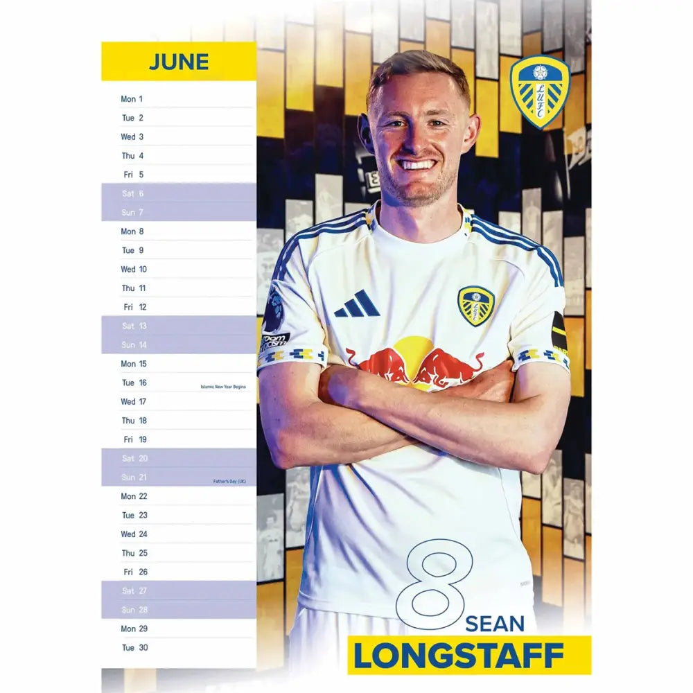 Leeds United FC A3 Calendar 2026