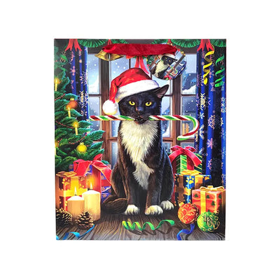 Lisa Parker Christmas Krampus Cat Gift Bag Large