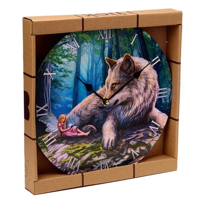 Lisa Parker Fairy Stories Fairy & Wolf Picture Clock - Clocks