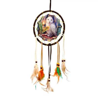 Lisa Parker Guardian of Spells Owl Dreamcatcher 16cm - Lisa Parker Designs