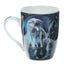 Lisa Parker Guidance Wolf Design Porcelain Mug - Mugs & Coffee Cups