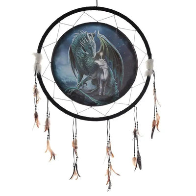 Lisa Parker Protector of Magick Dragon Dreamcatcher 60cm - Lisa Parker Designs
