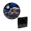 Lisa Parker Quiet Reflection Wolf Picture Clock - Clocks