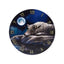Lisa Parker Quiet Reflection Wolf Picture Clock - Clocks