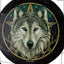 Lisa Parker Wolf Head Dreamcatcher 60cm - Lisa Parker Designs