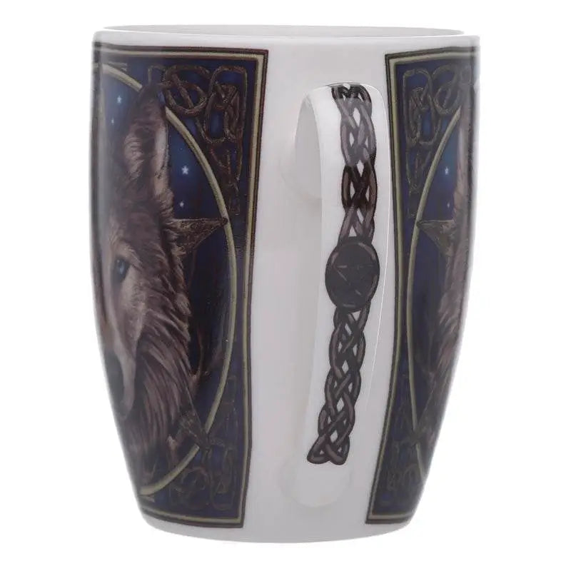 Lisa Parker Wolf Head Porcelain Mug - Lisa Parker Designs