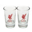 Liverpool FC 2pk Shot Glass Set