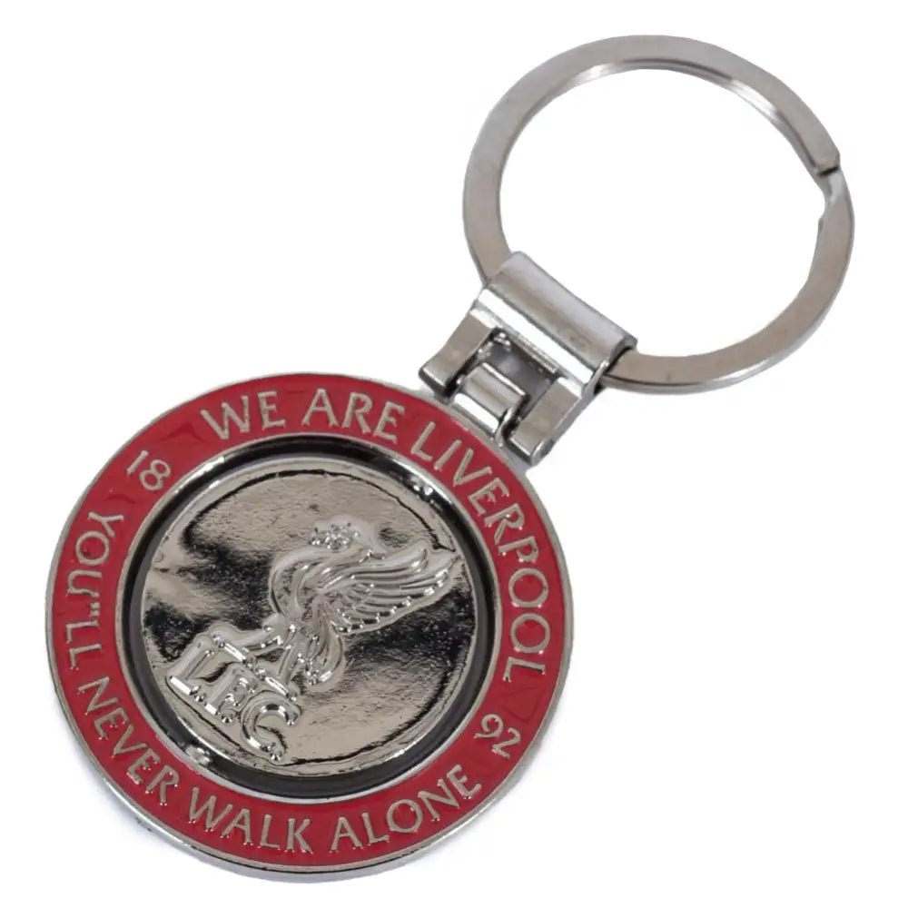 Liverpool FC Crest Spinner Keyring